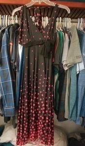 Sexy Black Halter Dress US size Small